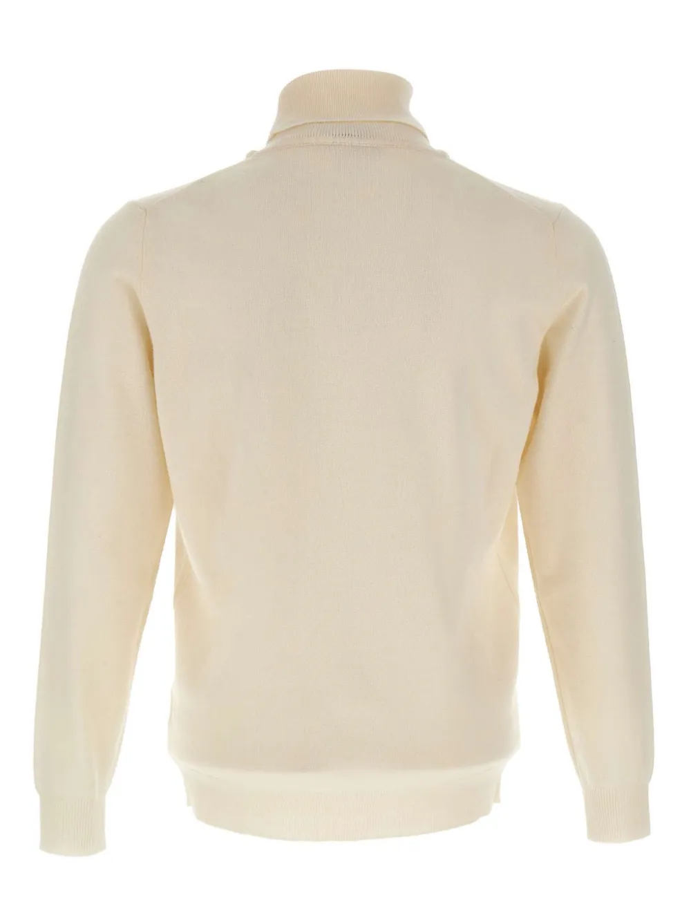 Kangra roll-neck ribbed-edge sweater - Beige