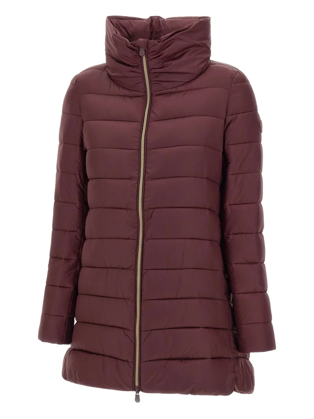 Save The Duck high-collar quilted coat | Red | Image 1