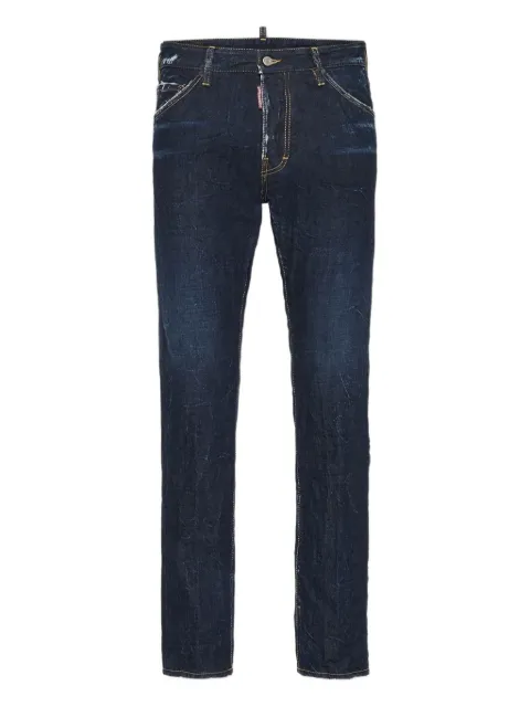 DSQUARED2 jeans con detalle envejecido