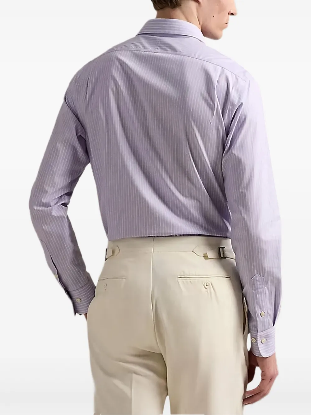 Polo Ralph Lauren Gestreept overhemd Paars