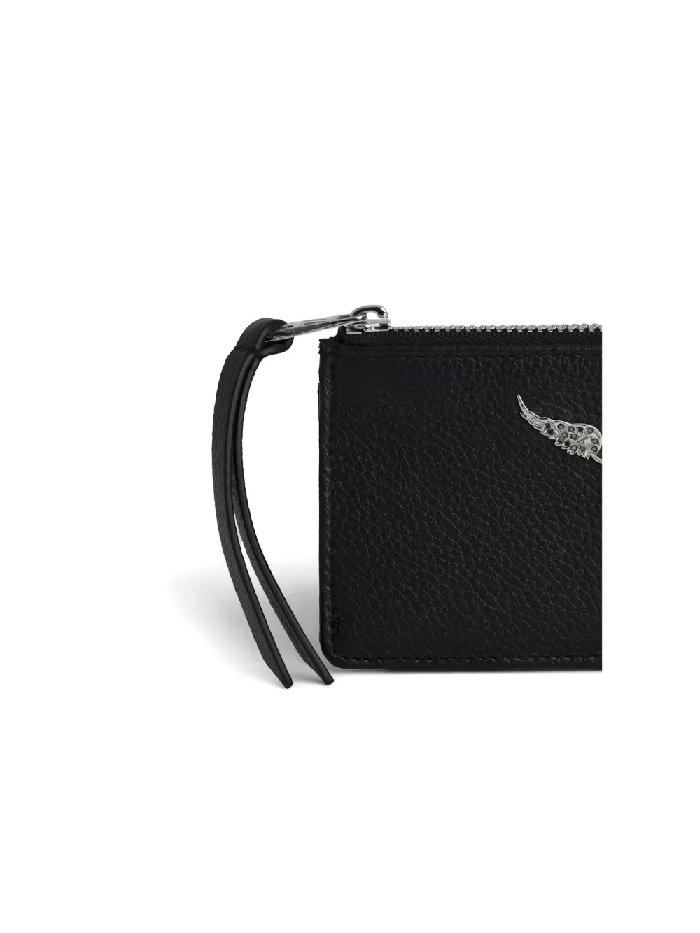 Zadig & Voltaire Zip-around Wallet In Black
