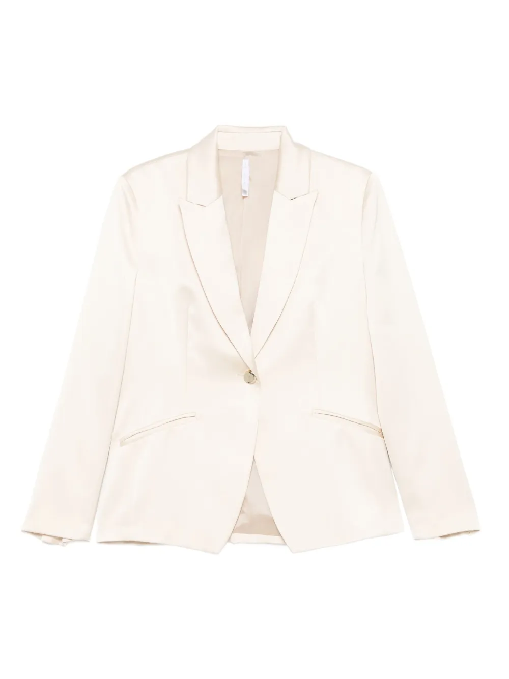 IMPERIAL peak-lapel single-breasted blazer | White | Image 1