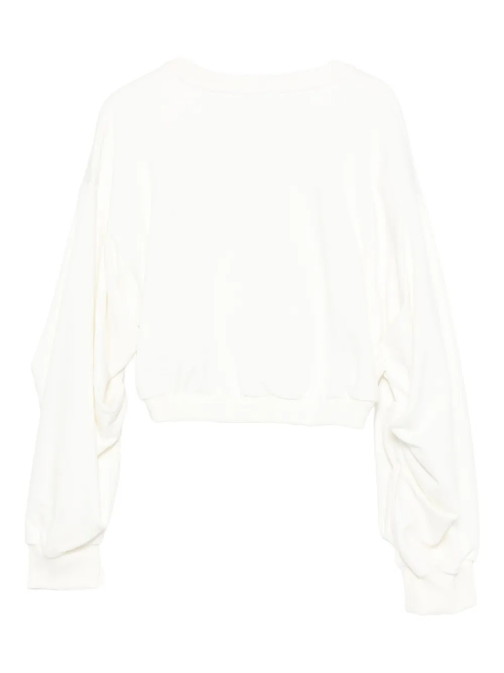 Pinko Kids Sweater met geborduurd logo Wit