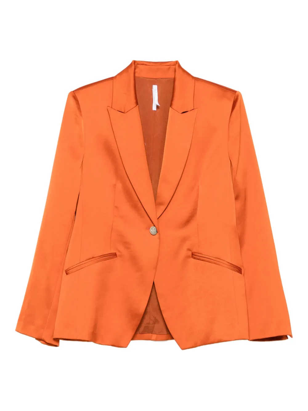 IMPERIAL peak-lapel single-breasted blazer | Orange | Image 1