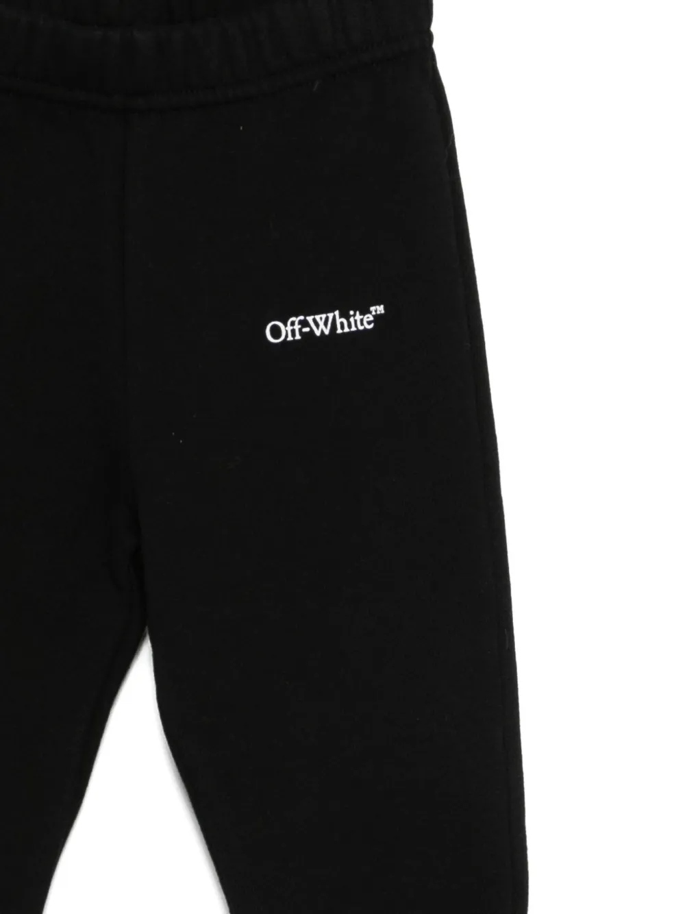 Off-white Logo-detail Track Pants In Blue