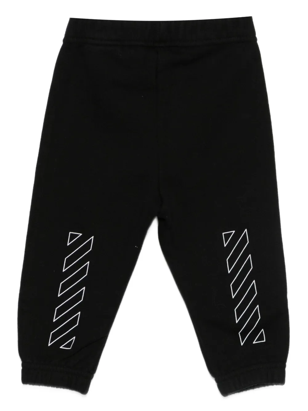 Off-White Kids Trainingsbroek met logo Zwart