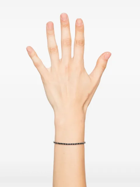OBSIDIAN sterling-silver Tennis bracelet