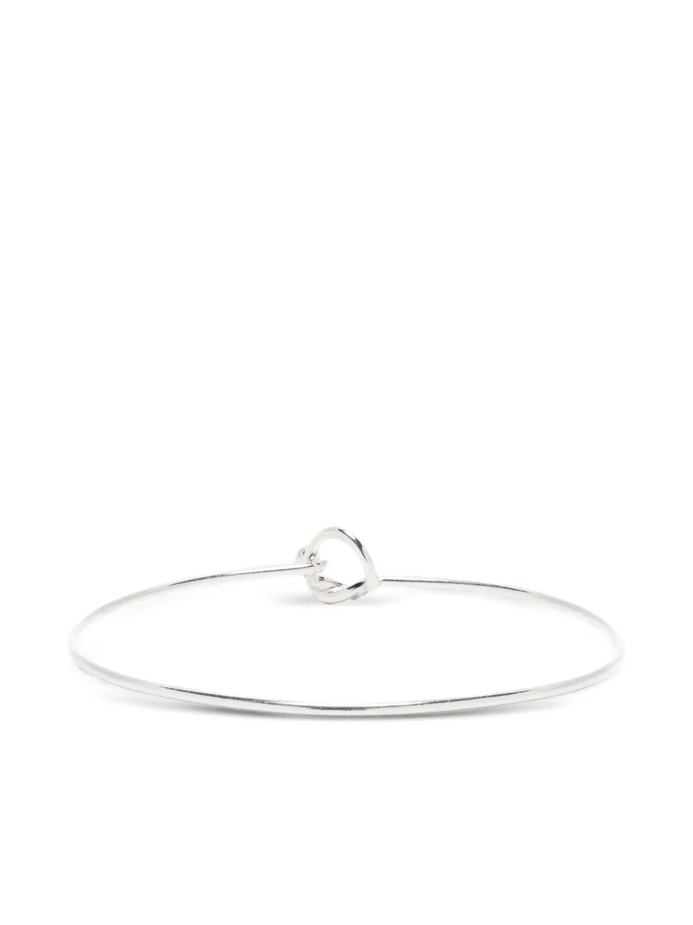 OBSIDIAN knot-detail bracelet | Silver | Image 1