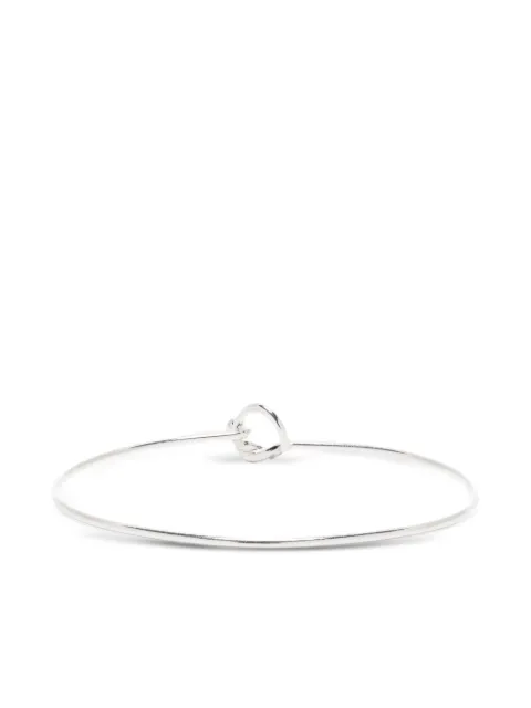 OBSIDIAN knot-detail bracelet