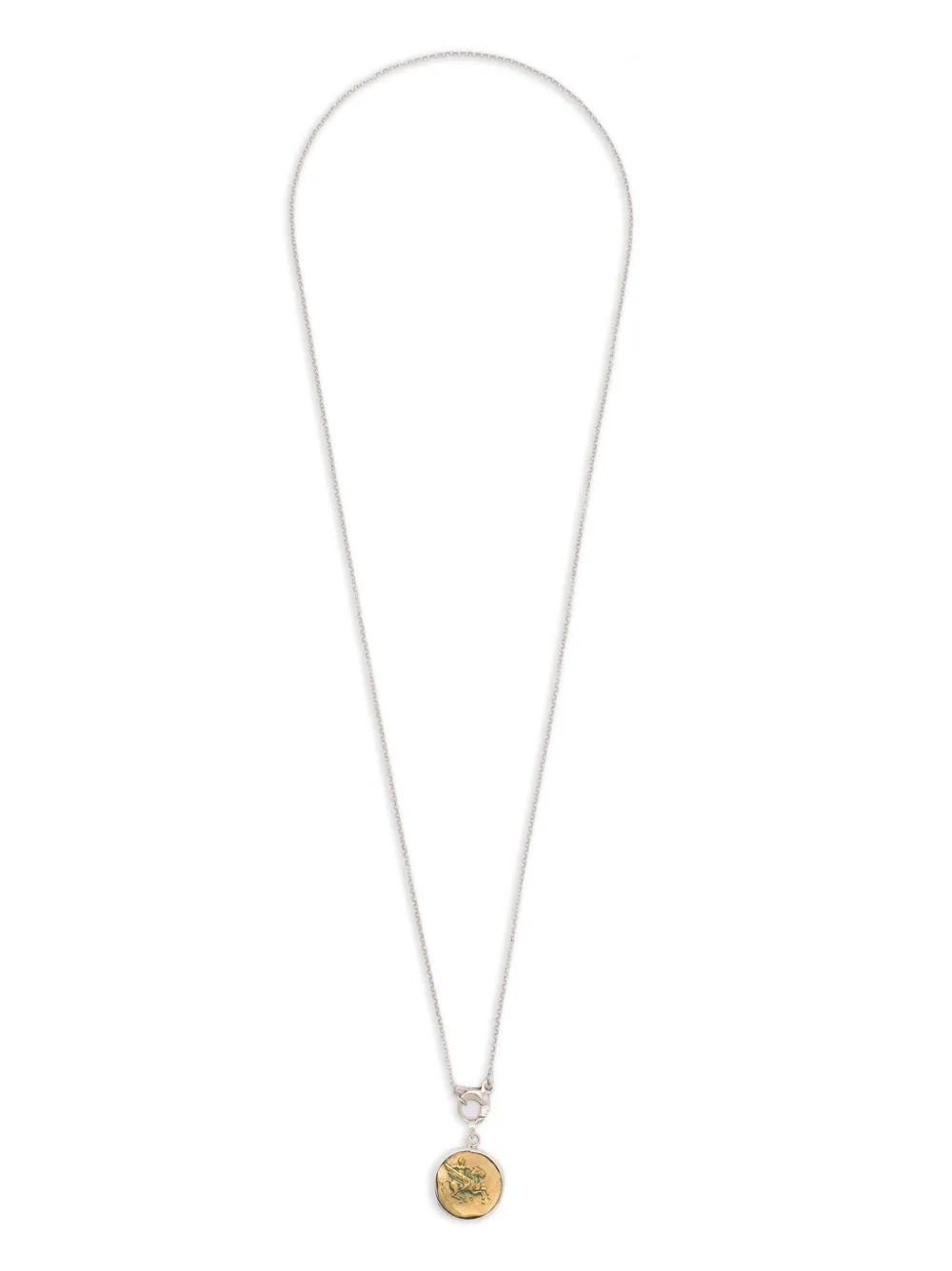 OBSIDIAN collar con dije de pegaso | plateado | Image 1