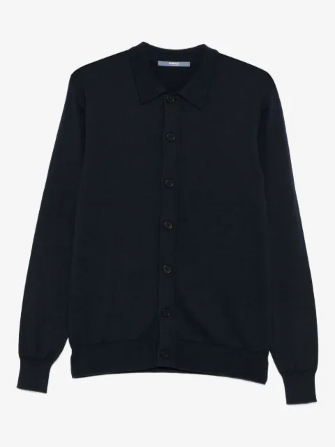 People Of Shibuya buttoned polo-collar cardigan