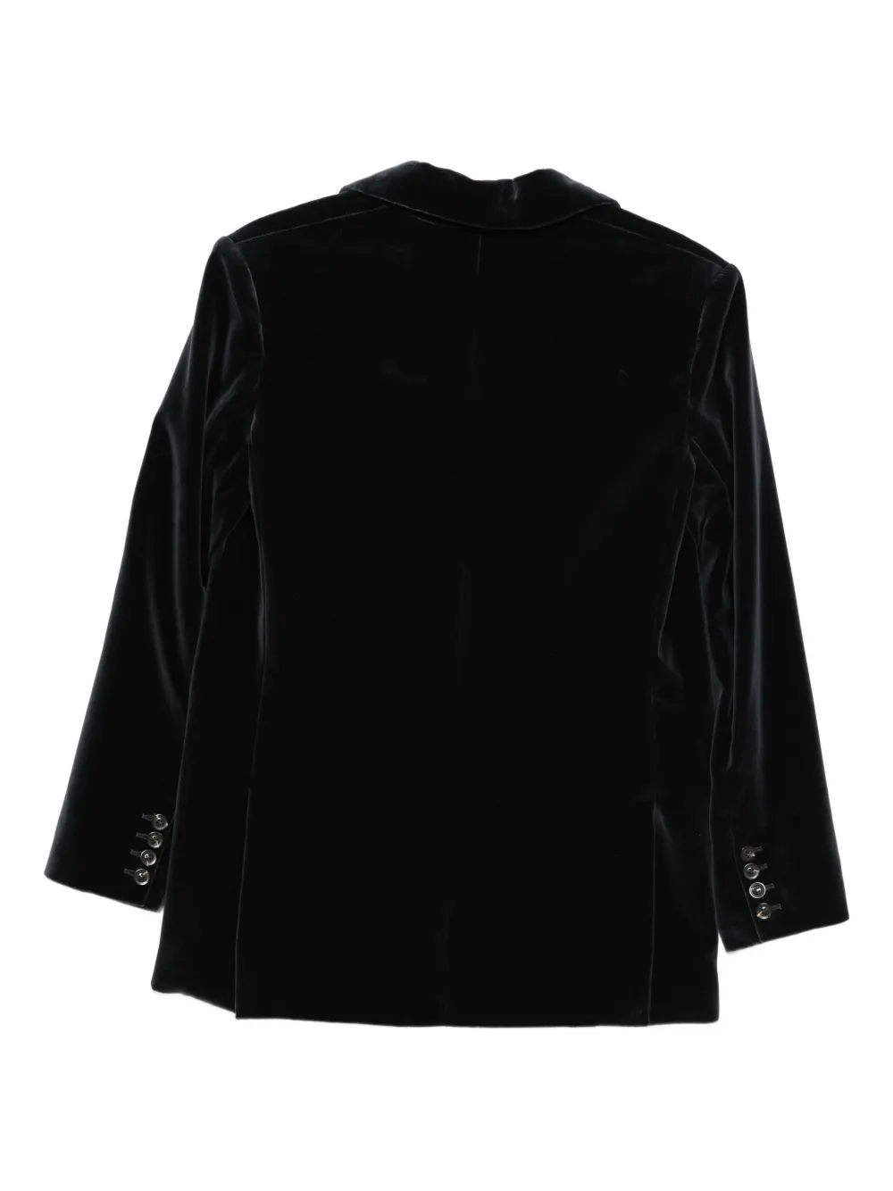 Soeur Velvet Blazer In Black