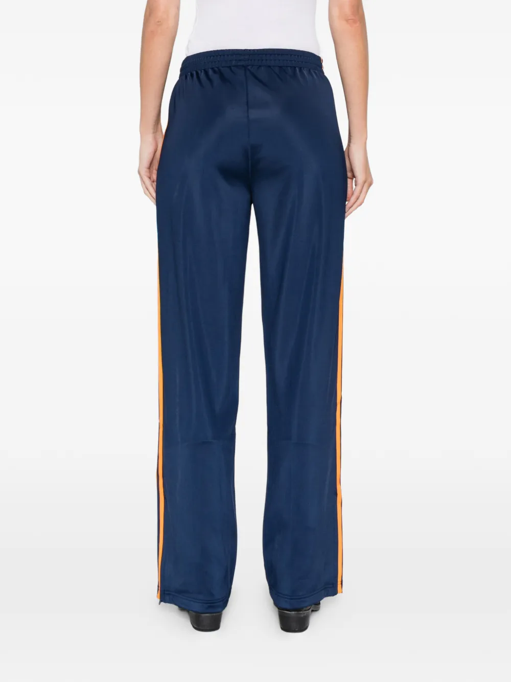 Adidas Originals Striped Track Pants In Blue