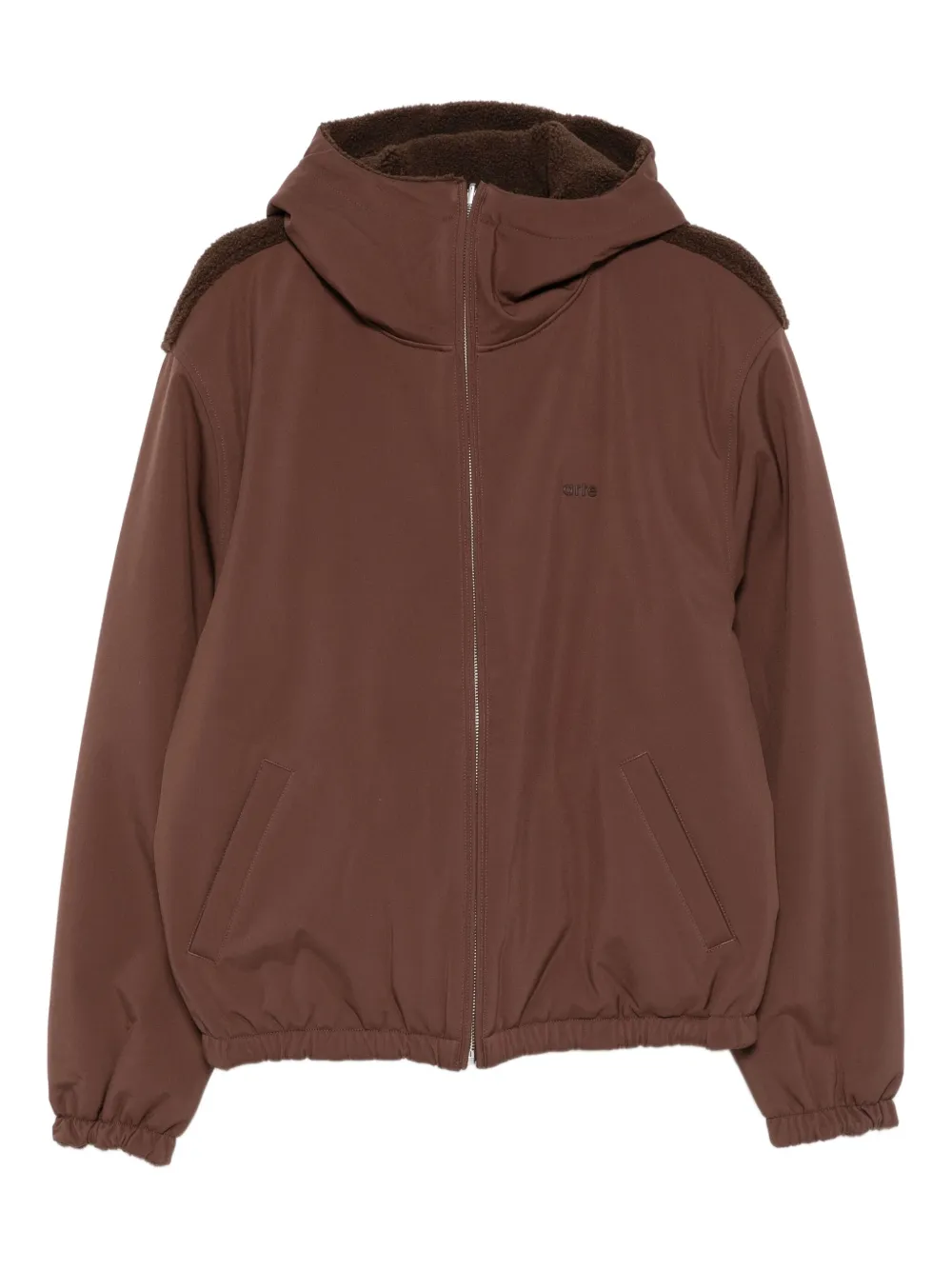 Arte Antwerp logo-embroidered jacket | Brown | Image 1