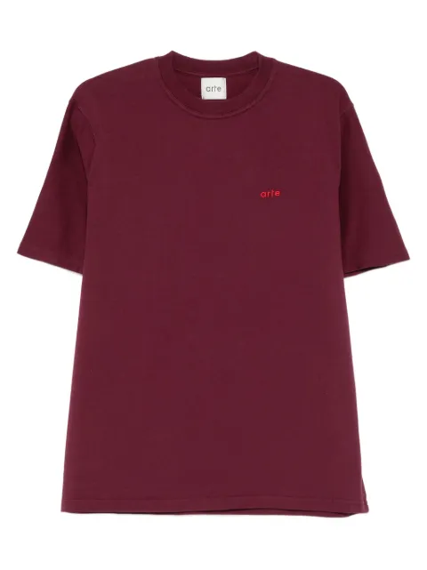 Arte Antwerp logo-embroidered T-shirt