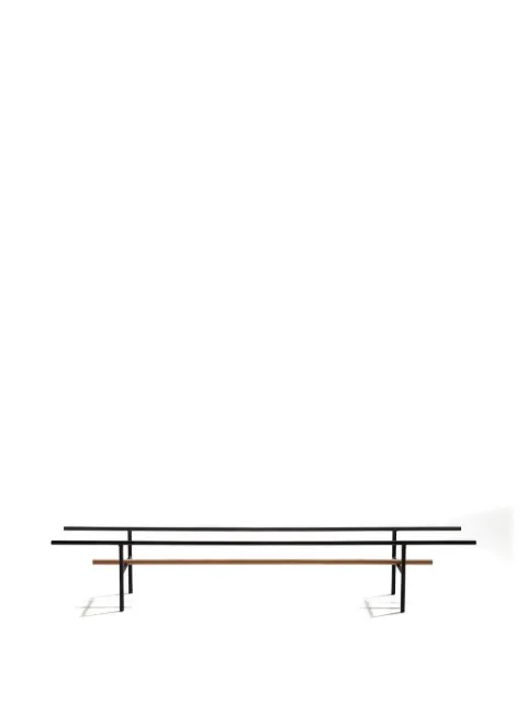 danese milano wood-detailing shelving 