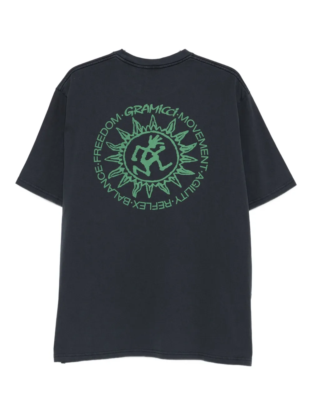 Gramicci graphic-print t-shirt - Blauw
