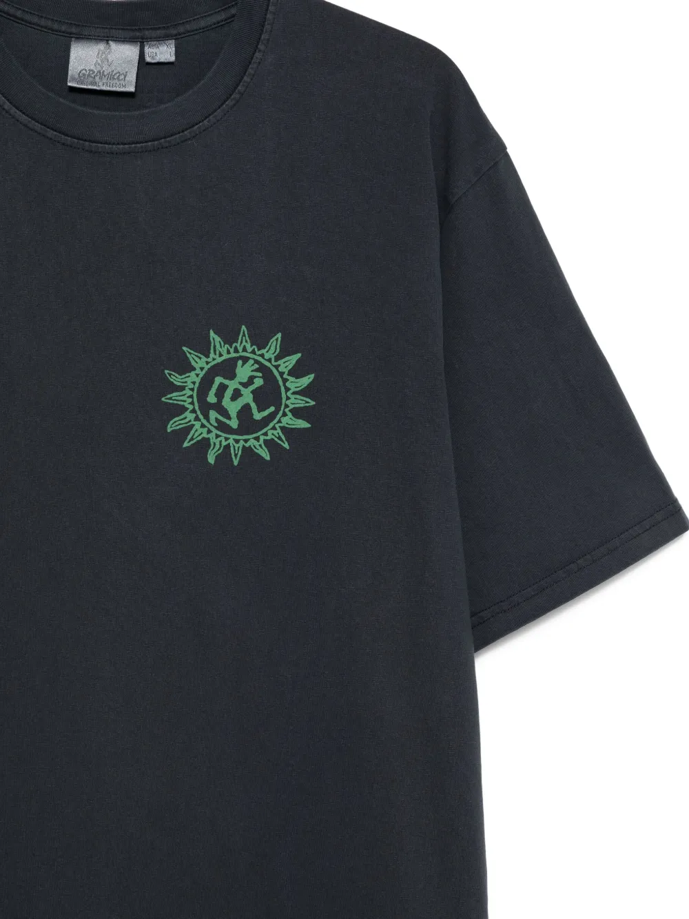 Gramicci T-shirt met grafische print Blauw