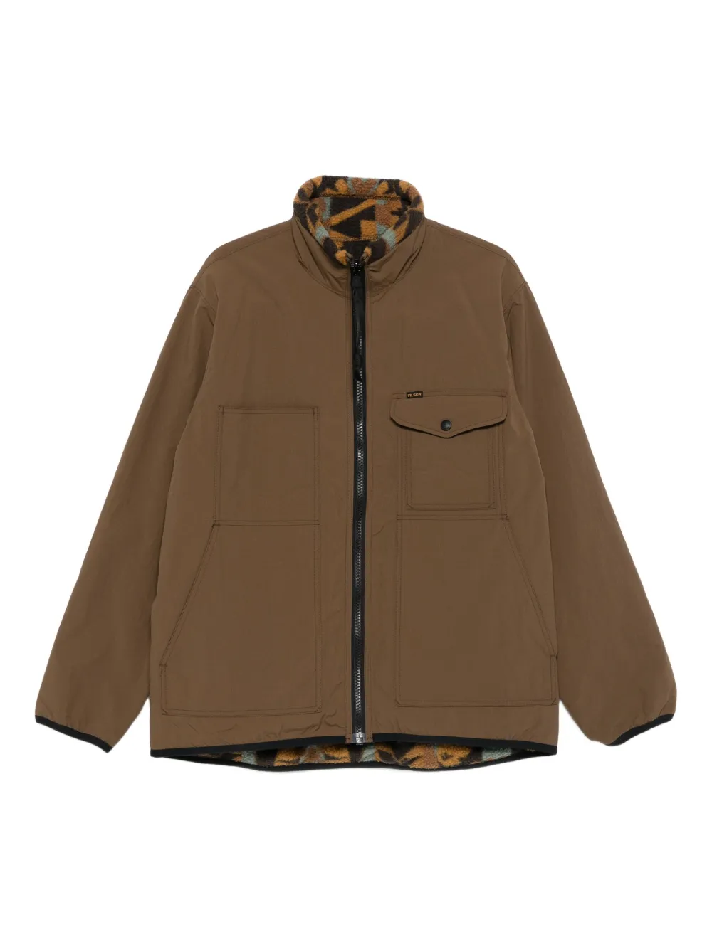 Filson chamarra bomber con cierre | marrón | Image 1