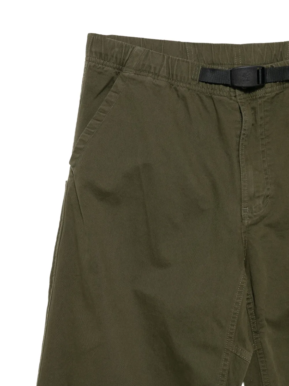 Gramicci Elastische broek met riem Groen
