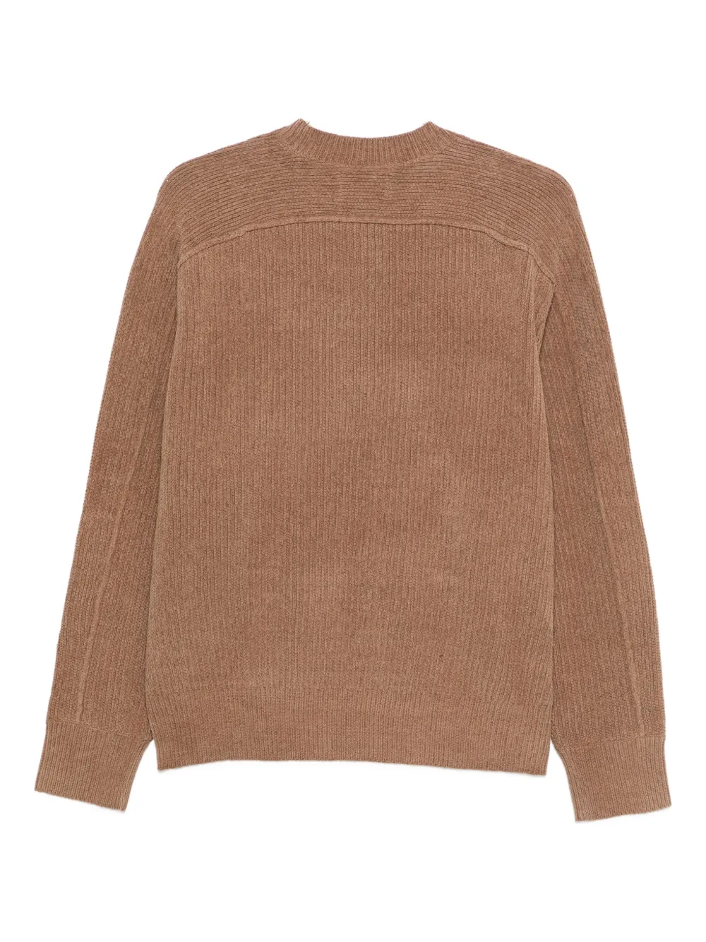 Stüssy ribbed crew-neck sweater - Bruin