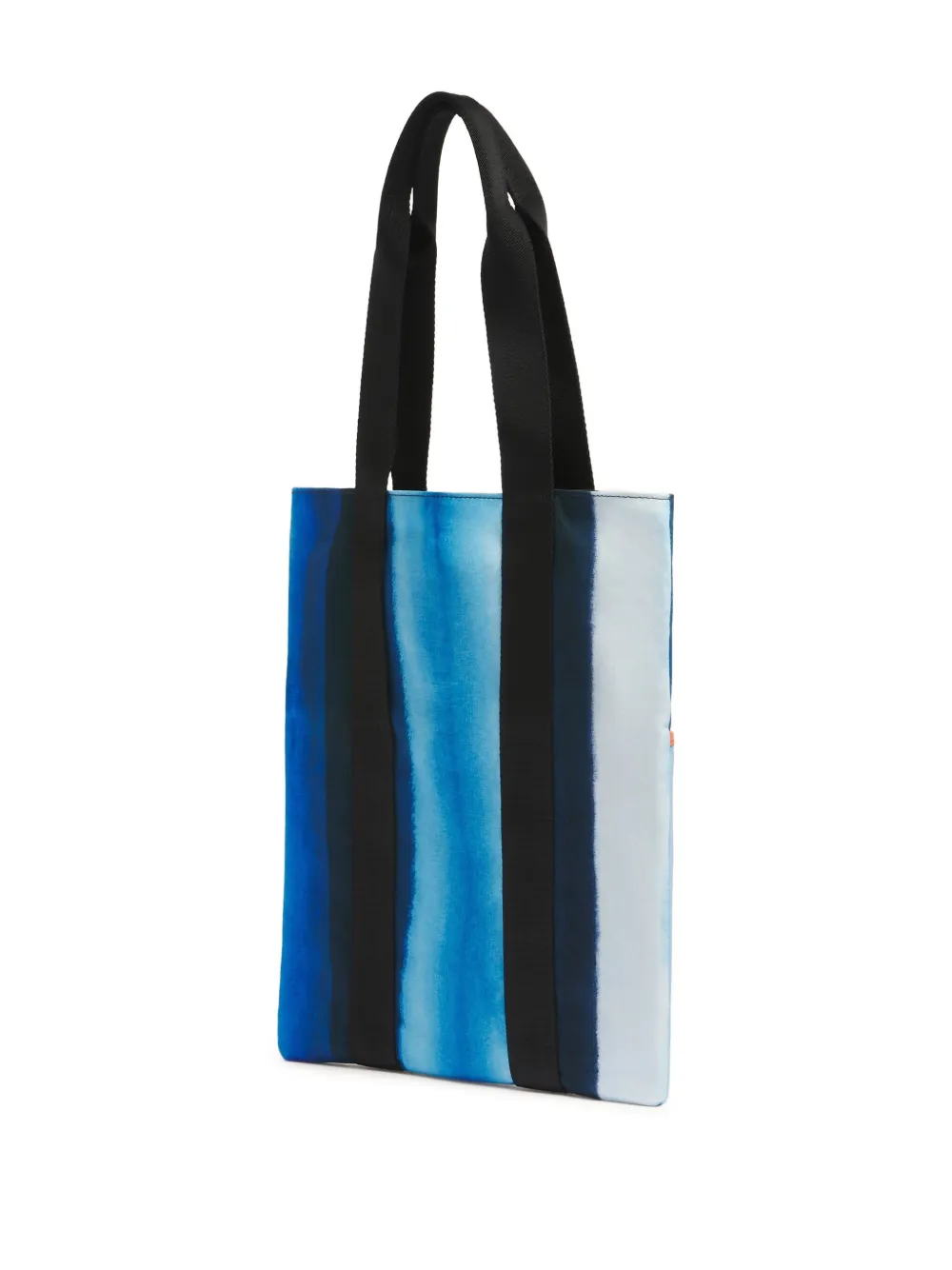 Marni Gestreepte shopper met bandjes Blauw