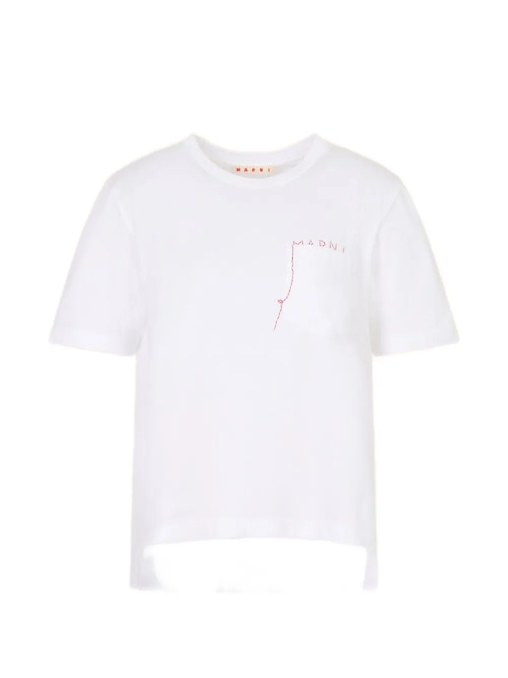 Marni T-shirt con logo - Bianco