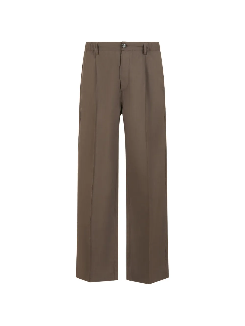 Marni pleated wide-leg trousers - Braun