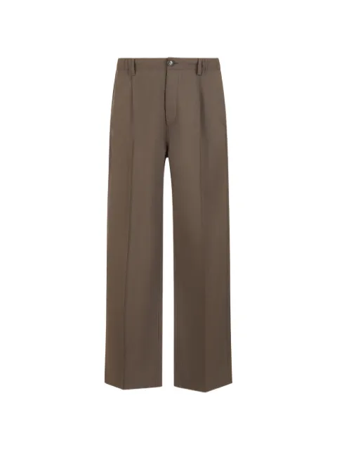 Marni wool trousers with elasticated waistband