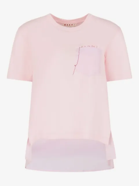 Marni  cotton T-shirt with handstitched logo