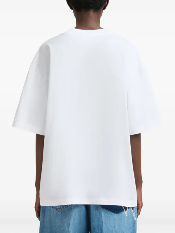 Marni x Slawn & Soldier flower-print Cotton T-shirt | White Marni x Slawn & Soldier flower-print Cotton T-shirt | White