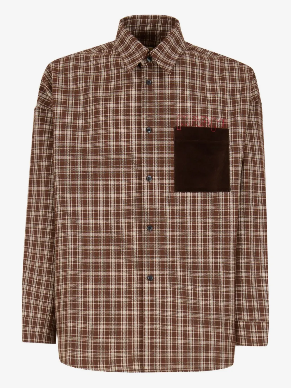 Marni Camicia a quadri | marrone | Image 1