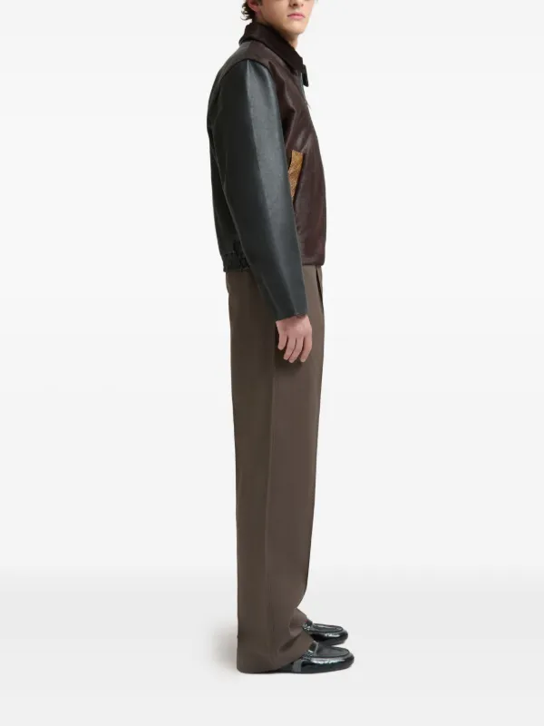 Marni ベルベットカラー シャツ | ブラック | FARFETCH JP
