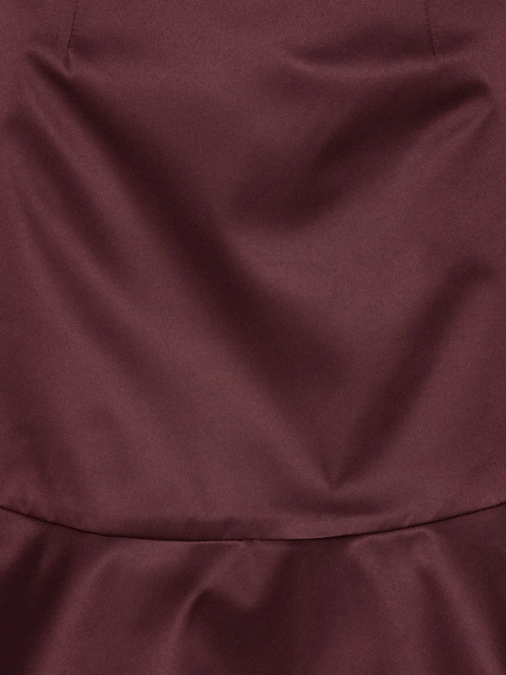 ROTATE BIRGER CHRISTENSEN Mini-rok met ruches Rood