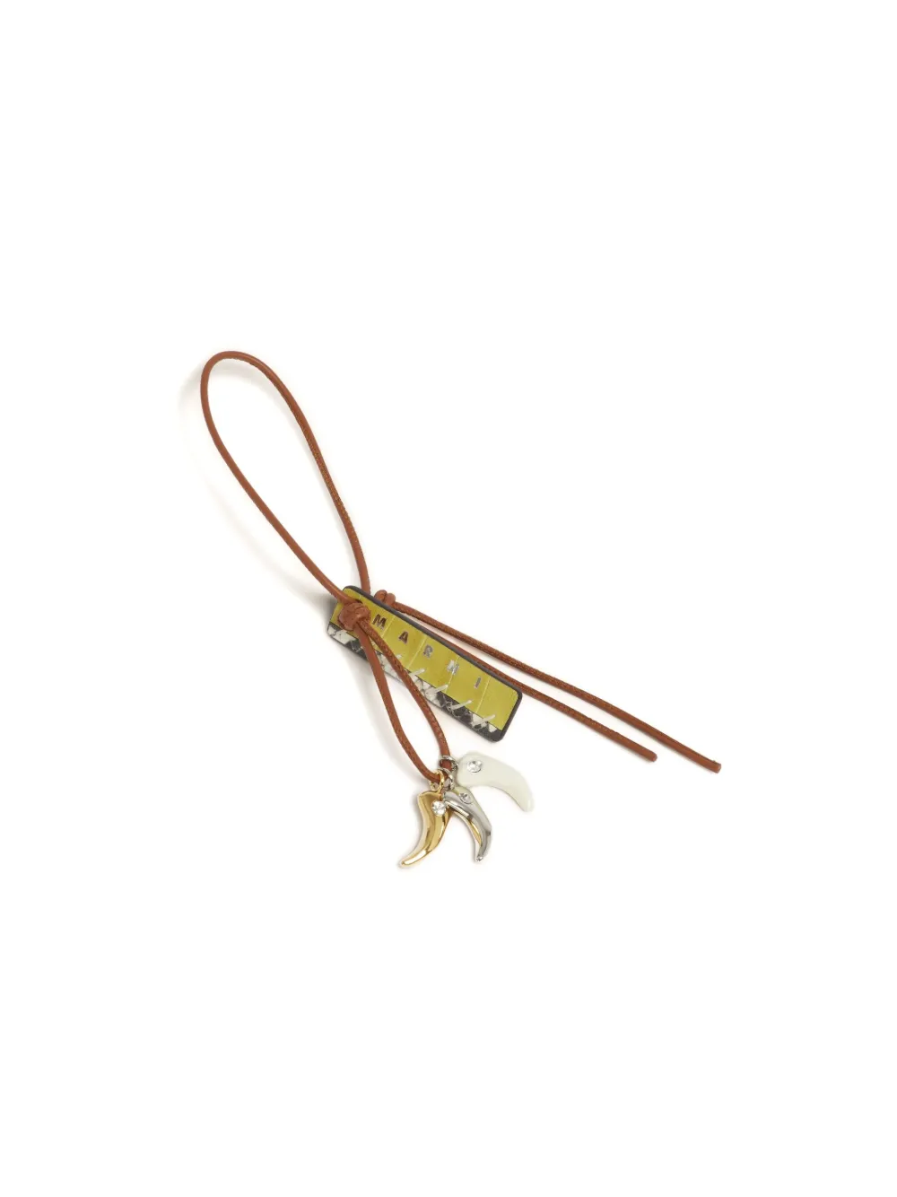 Marni leather knotted keyring | Image 2
