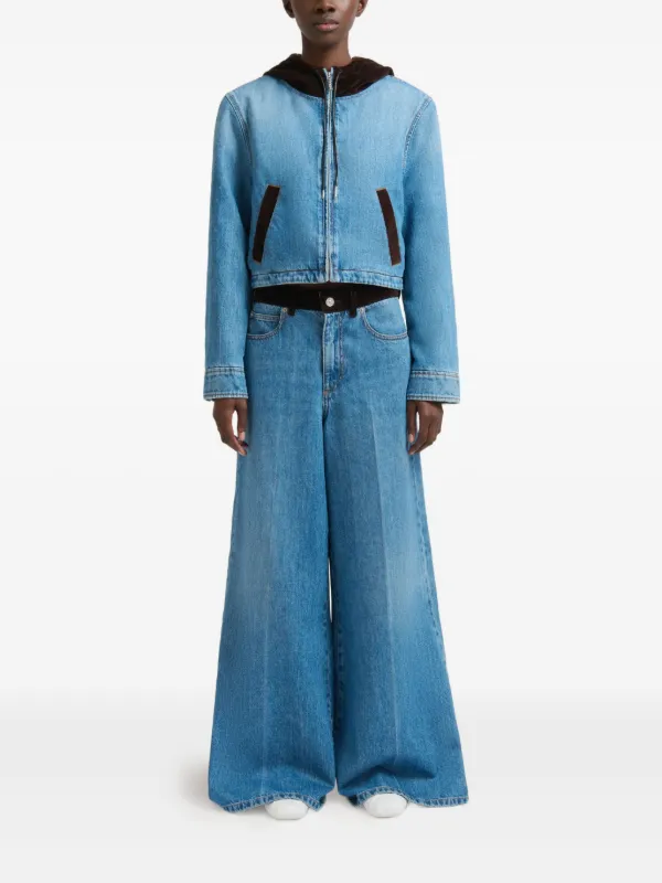 Marni デニムジャケット | ブルー | FARFETCH JP Marni デニムジャケット | ブルー | FARFETCH JP