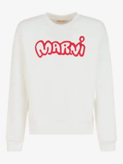 Marni suéter con logo de caricatura