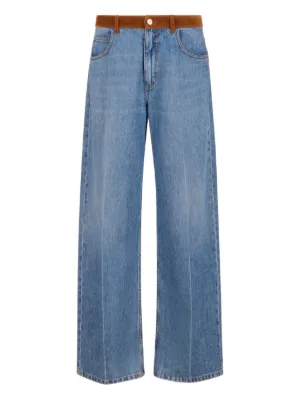 Jacquemus Le De Nîmes ワイドジーンズ | ブルー | FARFETCH JP