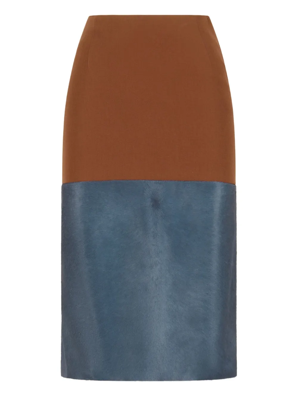 Marni panelled midi skirt | Blue | Image 1