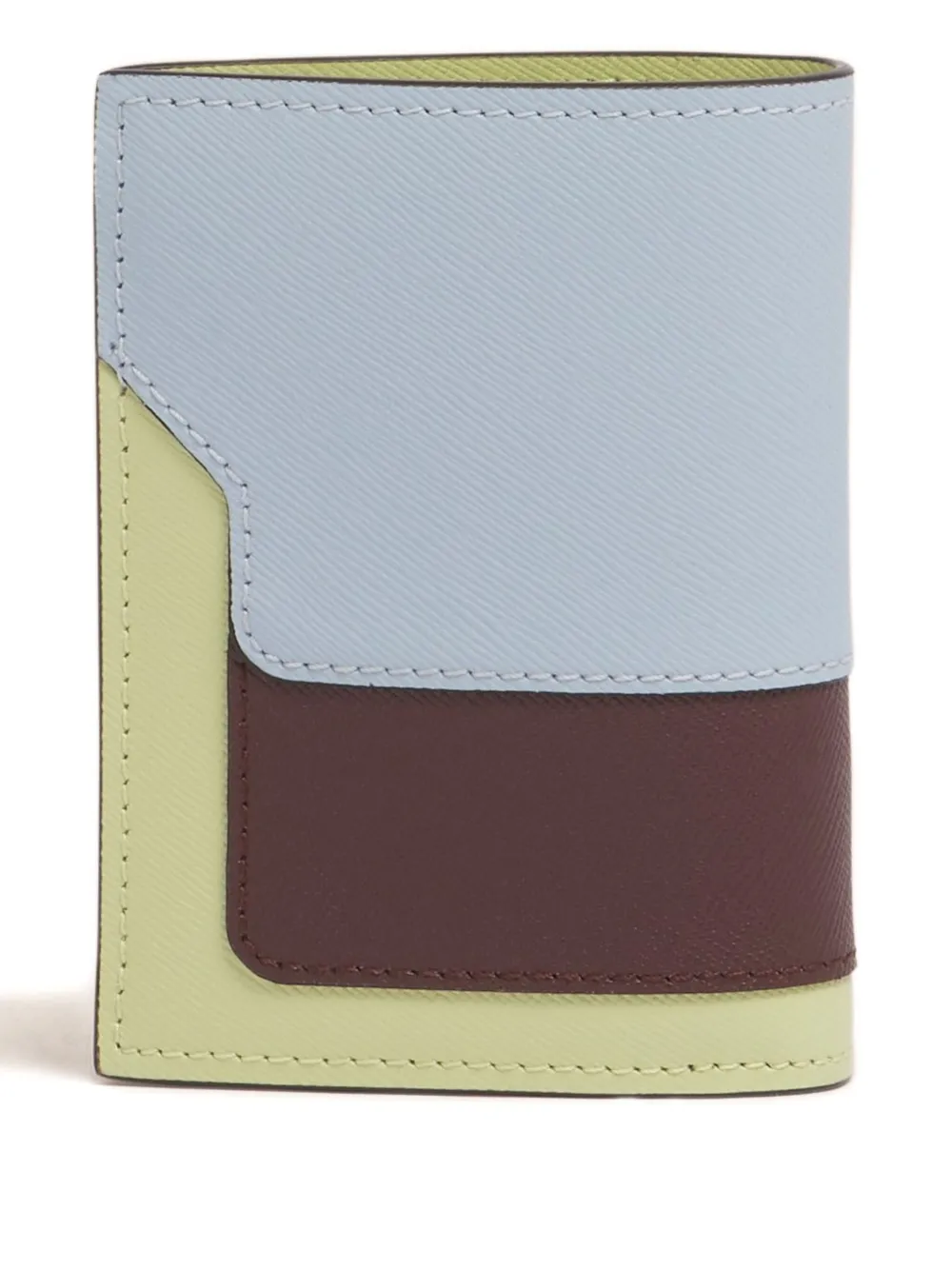 Marni logo-print wallet - Blauw