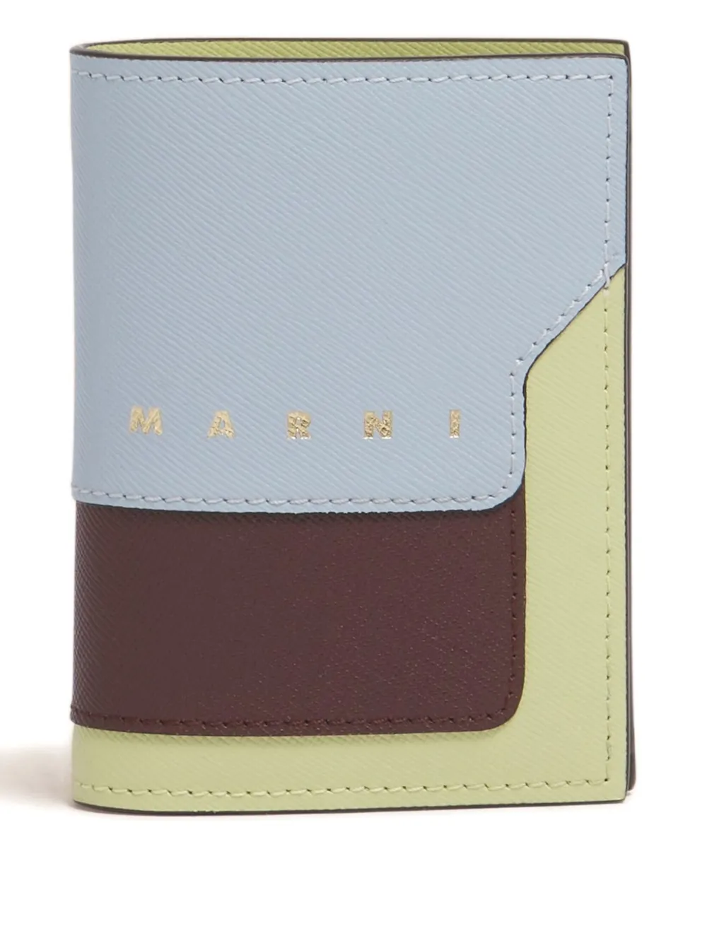 Marni logo-print wallet - ブルー Marni logo-print wallet - ブルー