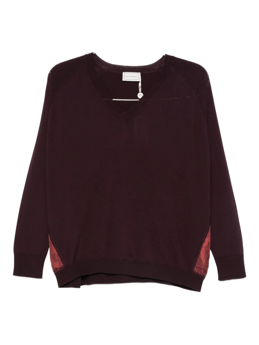 Pierre-louis Mascia Pullover Mit V-ausschnitt In White