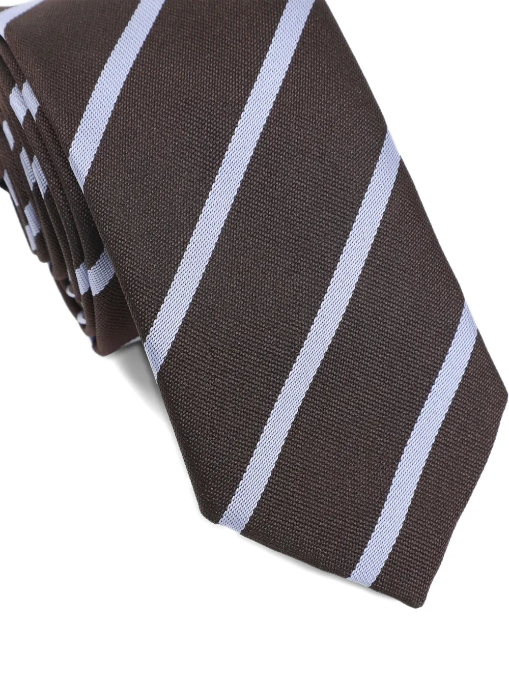 The Frankie Shop striped tie - Bruin
