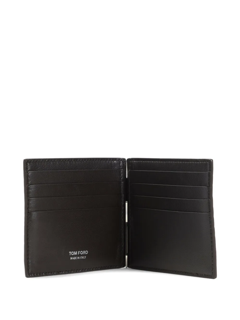 Tom Ford Crocodile-embossed Wallet In Brown