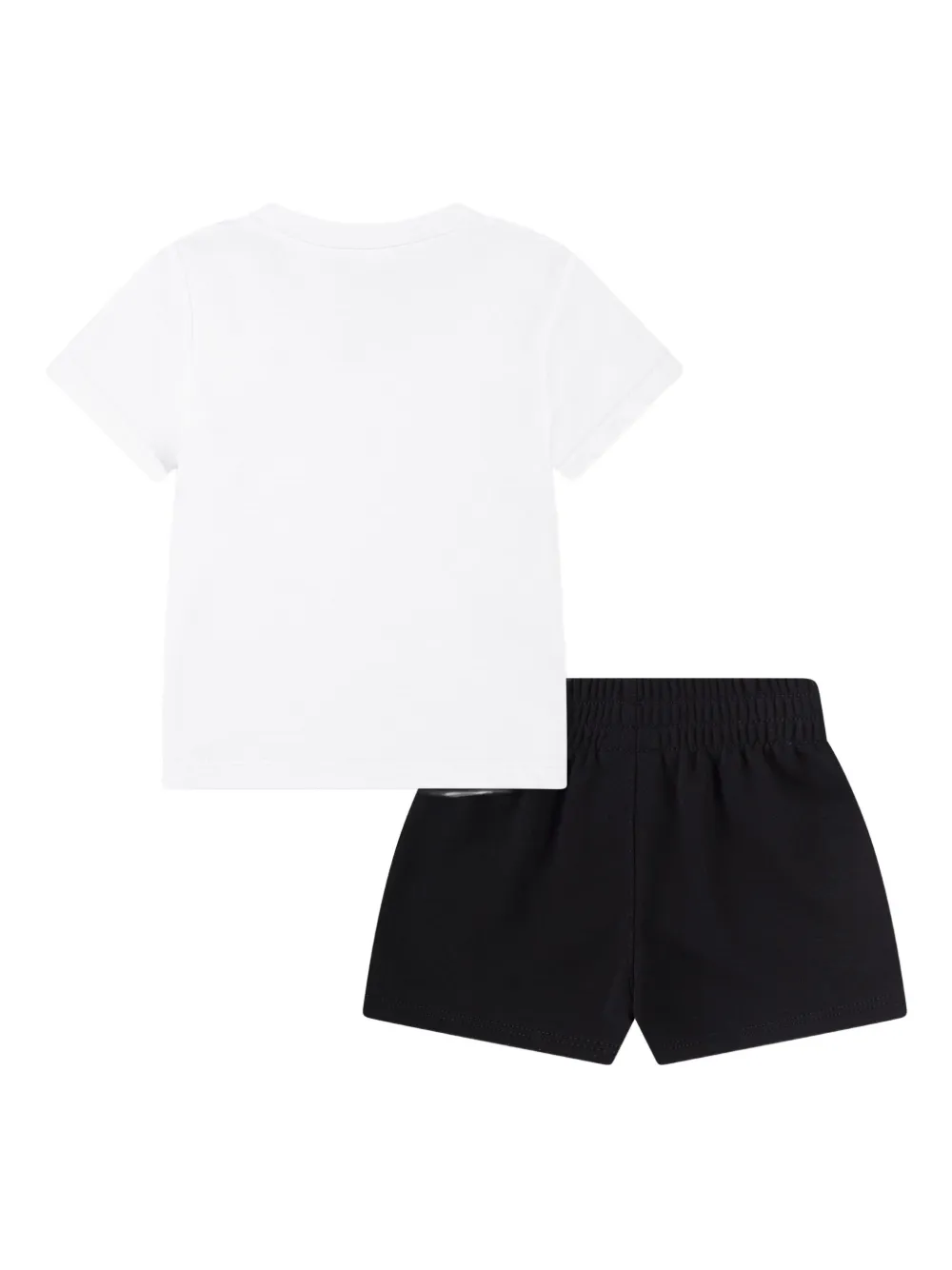 Nike Logo-embroidered T-shirt And Shorts In Multi
