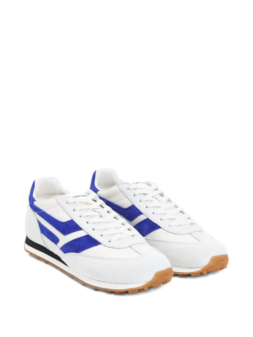 TOM FORD leather sneakers Wit
