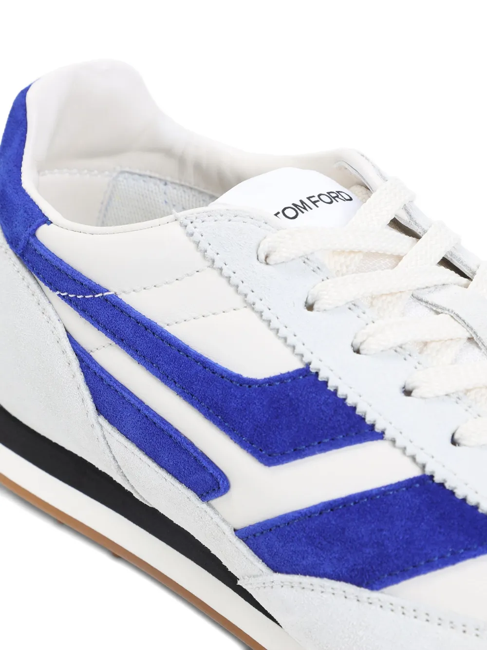 TOM FORD leather sneakers Wit