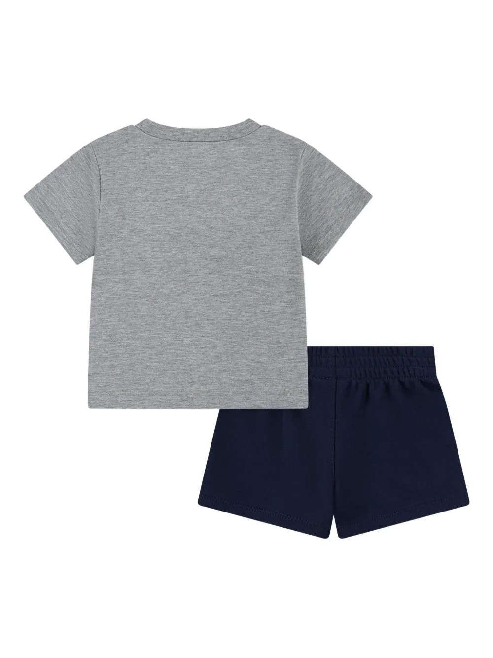 Nike Logo-embroidered T-shirt And Shorts In Multi