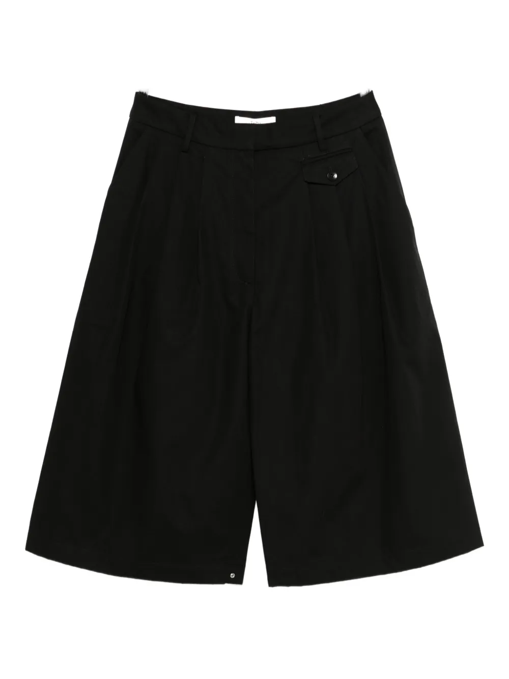 Tibi pleated shorts | Black | Image 1