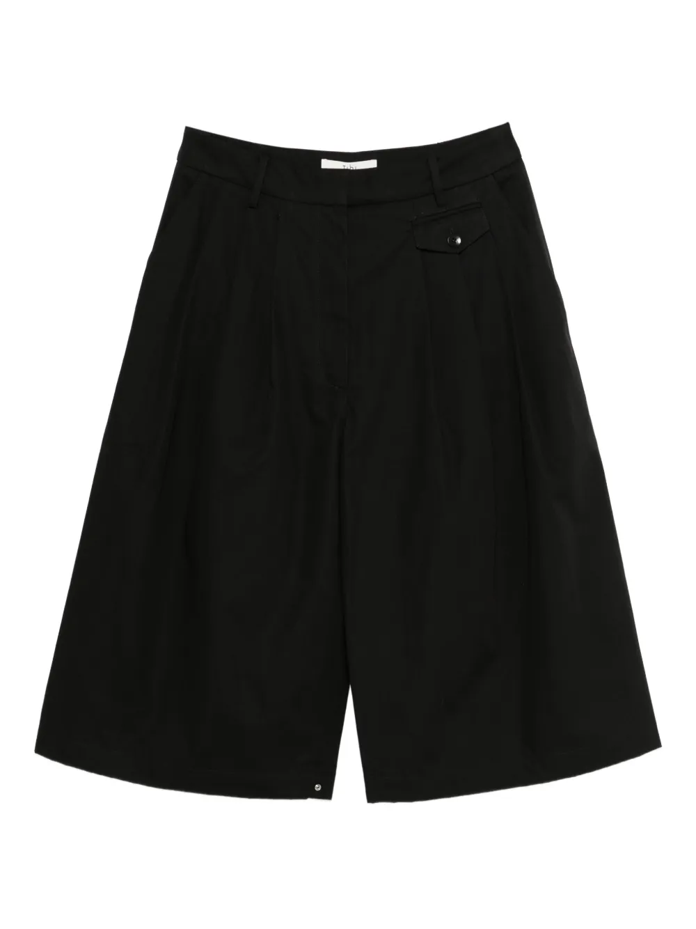 Tibi pleated shorts | Black | Image 1